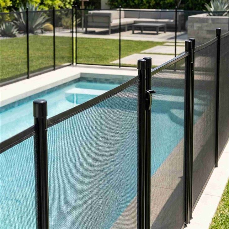 Removable Mesh Pool Safety Fence suppliers